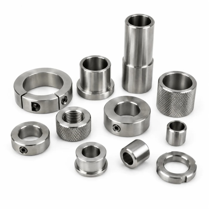 CNC bearbejdede bøsninger